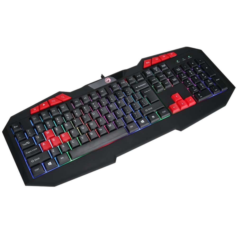 Ripley Marvo Teclado Gamer K602 De Membrana Retroiluminado