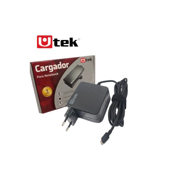 Cargador Notebook USB-C Universal 65W Utek®