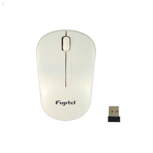 Mouse Inal mbrico Fujitel I160MWS101B Blanco Vizmark